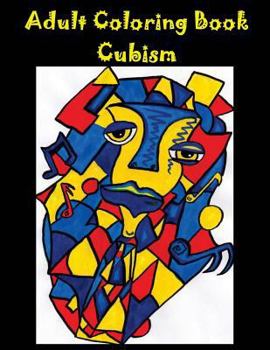 Paperback Adult Coloring Book: Cubism Book