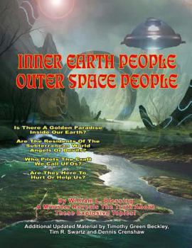 Paperback Inner Earth People And Outer Space People Book