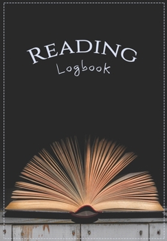 Paperback Reading Logbook: a coloring notebook for bookworms and book lovers with space for doodling Book