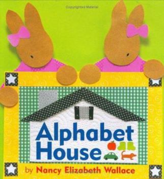 Hardcover Alphabet House Book