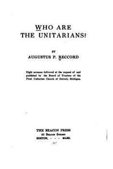 Paperback Who are the Unitarians Book