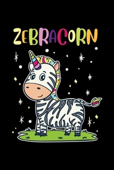 Paperback Zebra Notebook Zebracorn: Zebra Notebook graph paper 120 pages 6x9 perfect as math book, sketchbook, workbook and diary Great Gift For Zebra Fan Book