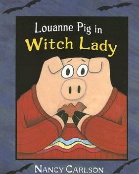 Library Binding Louanne Pig in Witch Lady Book