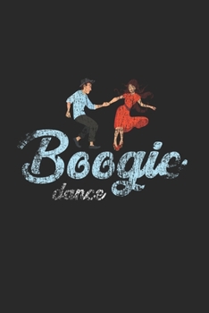 Boogie Woogie Notebook: Diary Journal 6x9 inches with 120 Dot Grid Pages