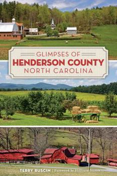 Paperback Glimpses of Henderson County, North Carolina Book