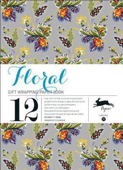 Paperback Floral (Gift Wrapping Paper Book) (Multilingual Edition) Book