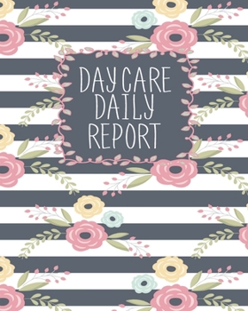 Paperback Daycare Daily Report Book