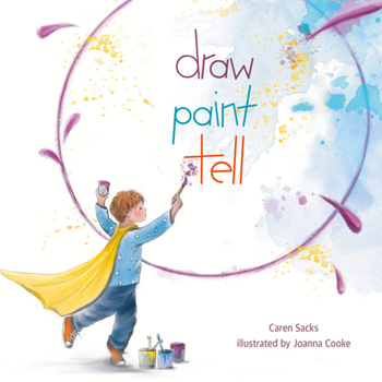 Hardcover Draw Paint Tell Book