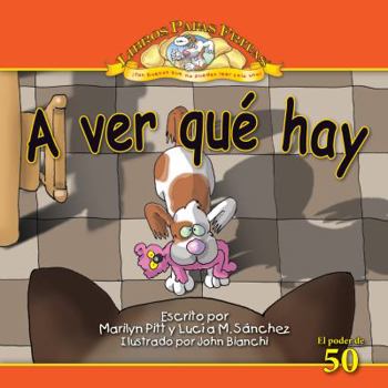 Paperback A Ver Que Hay = Up Here [Spanish] Book