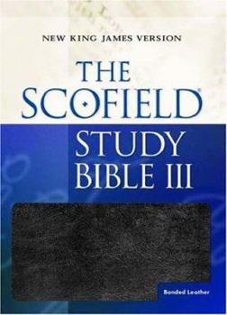 Leather Bound Scofield Study Bible III-NKJV Book