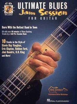 Paperback Ultimate Blues Jam Session for Guitar: Total Accuracy Play-Along Tracks Book