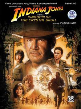 Paperback Indiana Jones and the Kingdom of the Crystal Skull Instrumental Solos for Strings: Viola, Book & CD Book