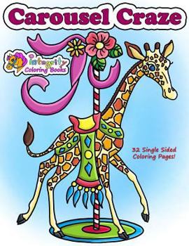 Paperback Carousel Craze: Coloring Book