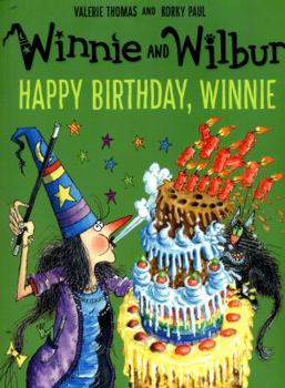 Paperback Winnie and Wilbur: Happy Birthday, Winnie Book
