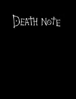 Paperback Death Note: Line Notebook Journal Book
