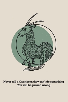 Paperback Capricorn Notebook: Astrology Journal, Horoscope Lined Notebook / Journal Gift, 120 Pages, 6x9, Soft Cover, Matte Finish Book