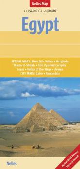 Map Egypt Nelles Map [French] Book