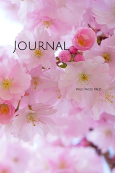 Paperback Journal: Japanese Cherry Blossom Trees Spring Journaling Book