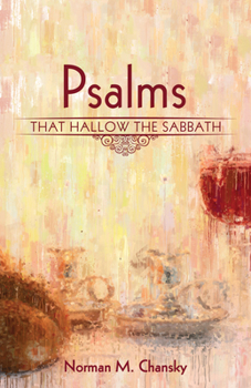 Paperback Psalms That Hallow the Sabbath Book