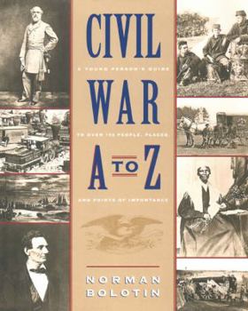 Hardcover The Civil War A to Z Book