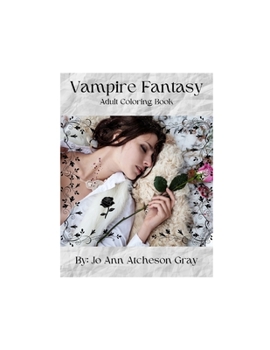 Paperback Vampire Fantasy!: (Adult Coloring Book) Book