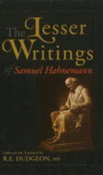 Hardcover Lesser Writings of Samuel Hahnemann Book