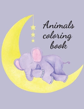 Paperback Animals coloring book