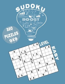 Paperback Sudoku 320 puzzles Level easy: Huge Collection of 320 Puzzles and Solutions levels of difficulty easy tons of fun for your brain Book