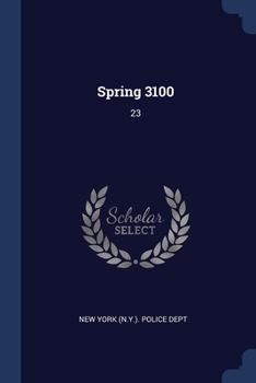 Paperback Spring 3100: 23 Book