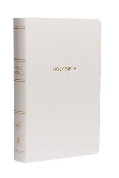 Imitation Leather NKJV, Gift and Award Bible, Leather-Look, White, Red Letter Edition Book