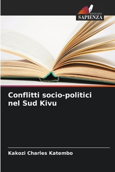 Paperback Conflitti socio-politici nel Sud Kivu [Italian] Book
