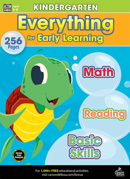 Paperback Everything for Early Learning, Grade K Book