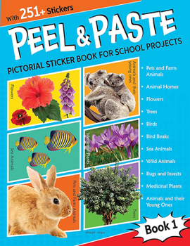 Paperback Peel & Paste: Book 1: Pictorial Sticker Book