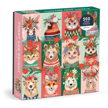 Misc. Furry and Bright 500 Piece Puzzle Book