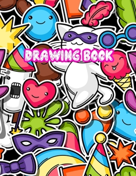 Drawing Book: Large Sketch Notebook for Drawing, Doodling or Sketching: 110 Pages, 8.5" x 11" Sketchbook ( Blank Paper Draw and Write Journal ) - Cover Design 099248