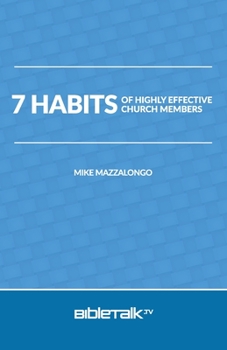 Paperback 7 Habits of Highly Effective Church Members Book