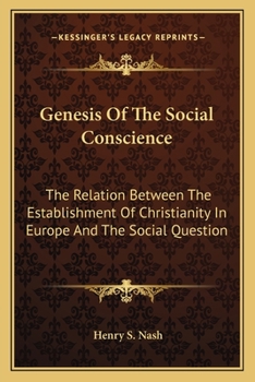 Genesis of the Social Conscience