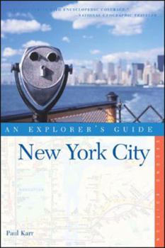 Paperback Explorer's Guide New York City Book
