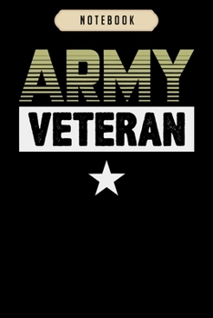 Notebook: Army veteran war survivor gift  Notebook|6x9(100 pages)Blank Lined Paperback Journal For Student, kids, women, girls, boys, men, birthday gifts|Veteran day gifts notebook