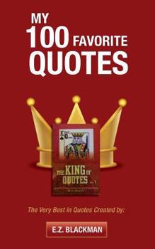 Paperback My 100 Favorite Quotes Book