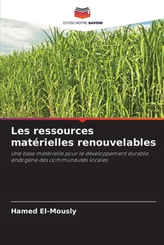 Paperback Les ressources matérielles renouvelables [French] Book