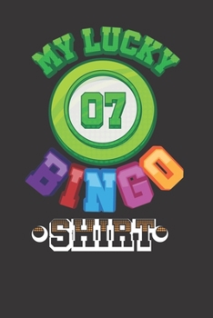 Notebook: Bingo Bingo Caller Button Gift Dot Grid 6x9 120 Pages