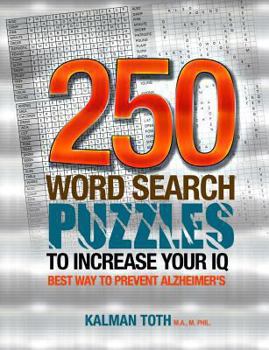 Paperback 250 Word Search Puzzles To Increase Your IQ Book