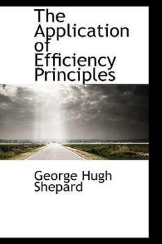 Paperback The Application of Efficiency Principles Book
