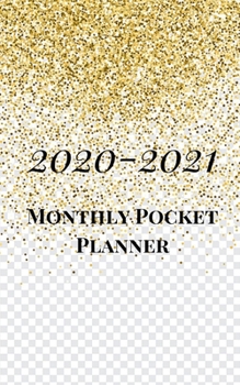 Paperback 2020-2021 Monthly Pocket Planner: A classic 2-year Monthly Small Purse Calendar Planner- January - December 2020-2021 Notebook Journal Diary For To do Book