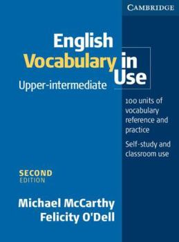 Paperback English Vocabulary in Use Upper-Intermediate with answers Book