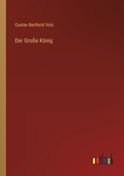 Paperback Der Große König [German] Book