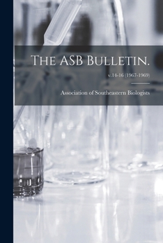 Paperback The ASB Bulletin.; v.14-16 (1967-1969) Book