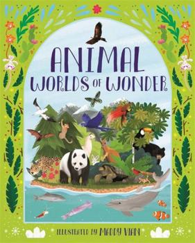 Hardcover Animal Worlds of Wonder Book