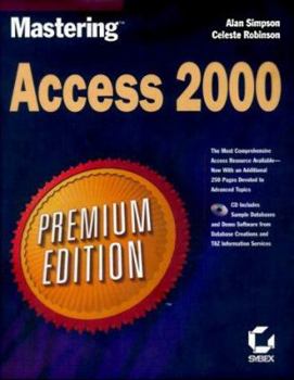 Hardcover Mastering Access 2000 [With *] Book